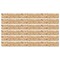 We Belong Speckled Kraft Paper Straight Borders Per Pack, 36 Feet Per Pack, 6 Packs